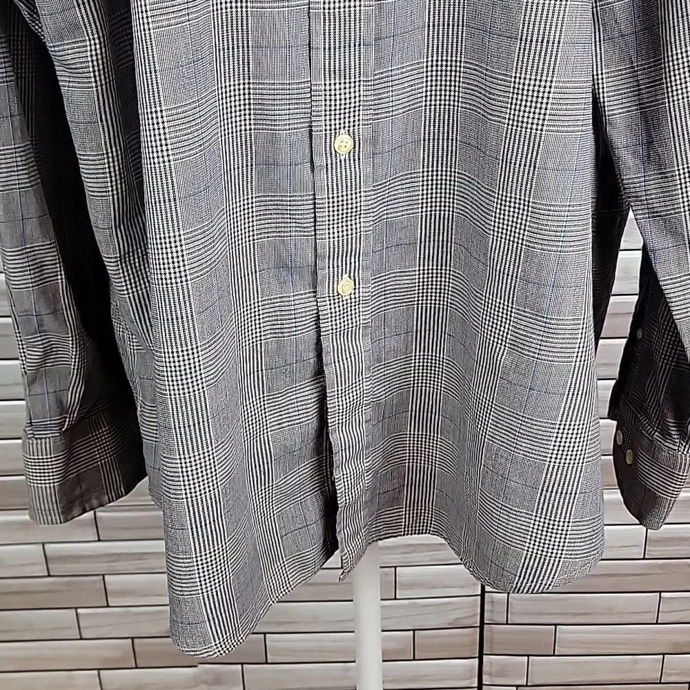 Saddlebred Men's button-down dress shirt Size L